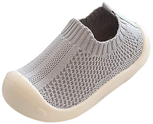 DEBAIJIA Baby-Jungen Shoes Plattform, A Mesh Grau,22 EU von DEBAIJIA