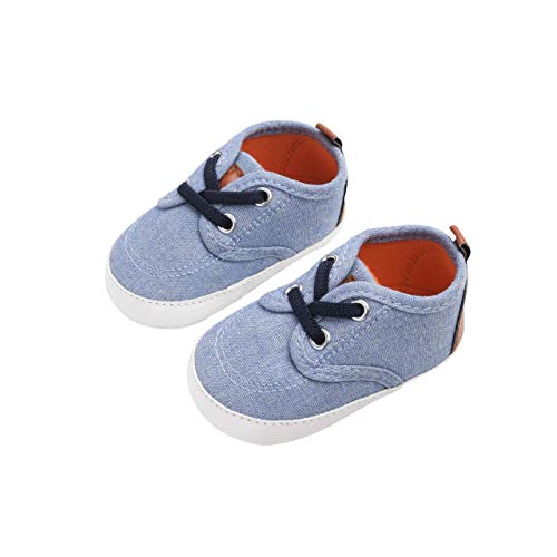 DEBAIJIA Baby-Jungen Shoes Plattform, Hl02 Blau, 18 EU von DEBAIJIA