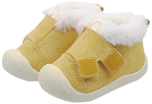 DEBAIJIA Unisex Kinder Shoes Plattform, Bm03 F W Gelb, 19 EU von DEBAIJIA