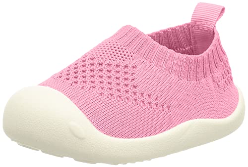 DEBAIJIA Lauflernschuhe Babyschuhe Kinder Schuhe Kleinkind Jungen Mädchen Weiche Sohle rutschfeste Mesh Atmungsaktiv Leichte Slip-on Turnschuhe 19 von DEBAIJIA