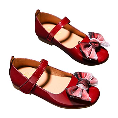 DEBAIJIA Shoes Plattform, Weinrot, 32 EU von DEBAIJIA