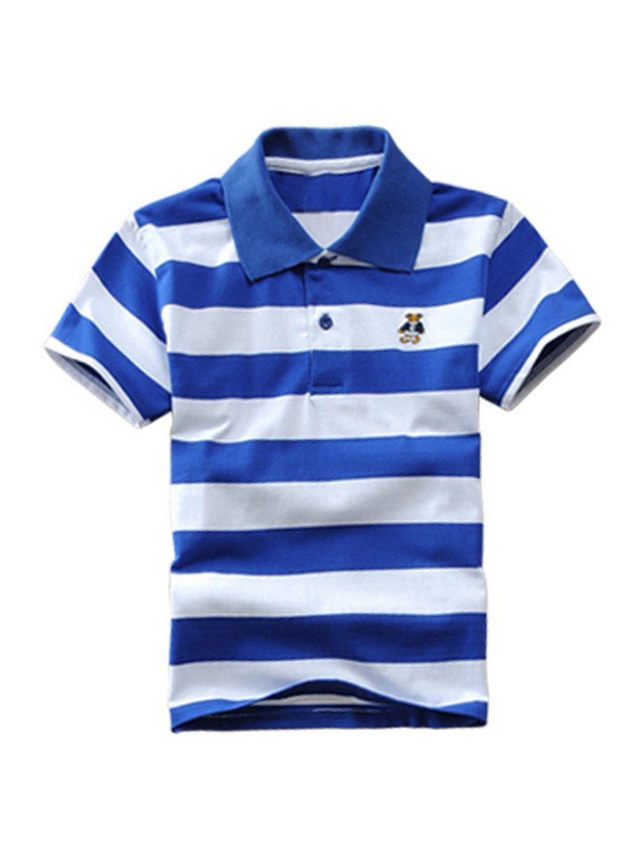 DEBAIJIA Poloshirt Jungen Poloshirt Kinder Oberteile 1-12T T Shirts Baumwolle Sommer von DEBAIJIA