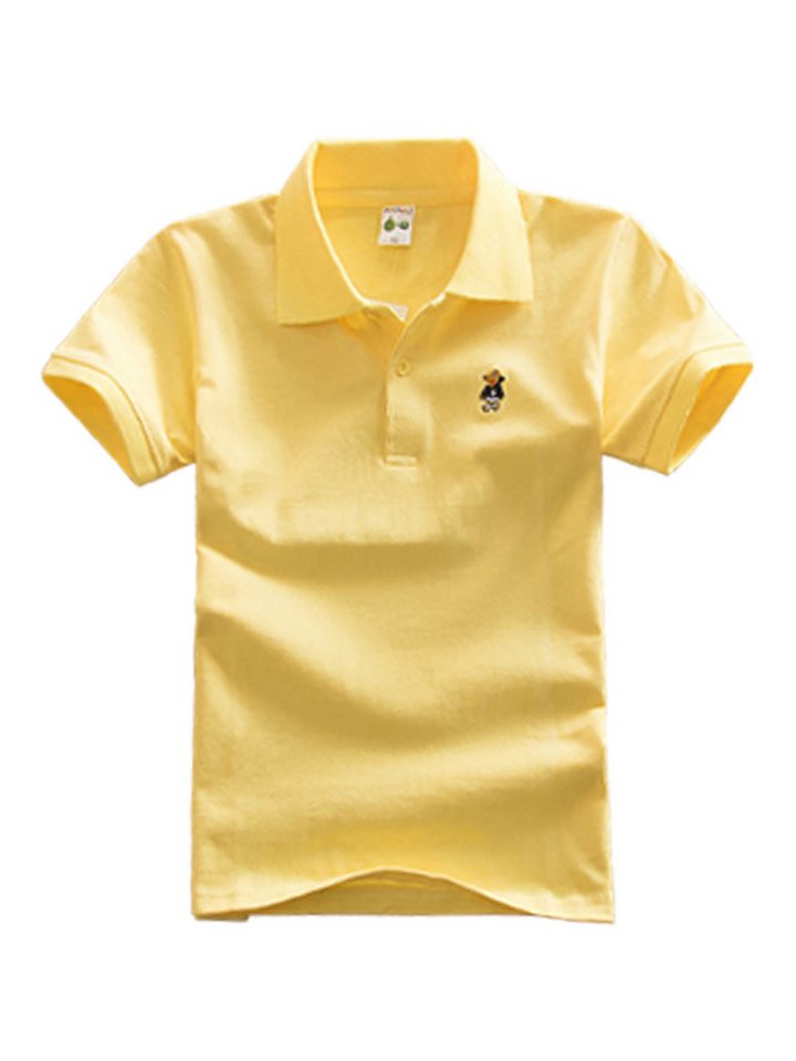 DEBAIJIA Poloshirt Jungen Poloshirt Kinder Oberteile 1-12T T Shirts Baumwolle Sommer von DEBAIJIA