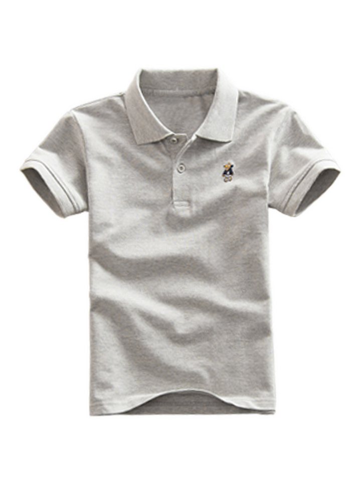 DEBAIJIA Poloshirt Jungen Poloshirt Kinder Oberteile 1-12T T Shirts Baumwolle Sommer von DEBAIJIA