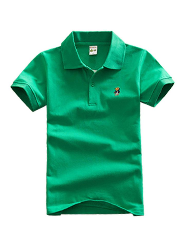 DEBAIJIA Poloshirt Jungen Poloshirt Kinder Oberteile 1-12T T Shirts Baumwolle Sommer von DEBAIJIA