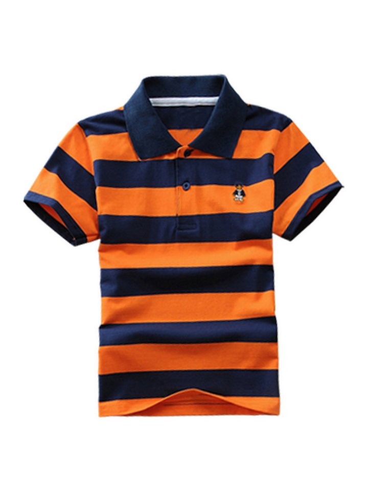 DEBAIJIA Poloshirt Jungen Poloshirt Kinder Oberteile 1-12T T Shirts Baumwolle Sommer von DEBAIJIA