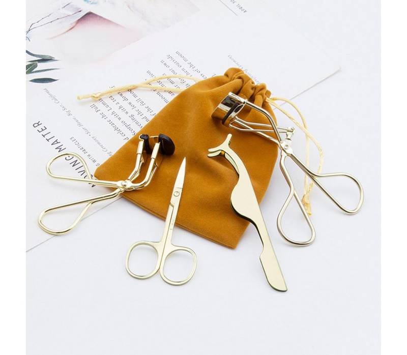 DEBAIJIA Wimpernzange 4 Pcs Wimpern Werkzeuge Kit Lash Applicator Tool Set von DEBAIJIA