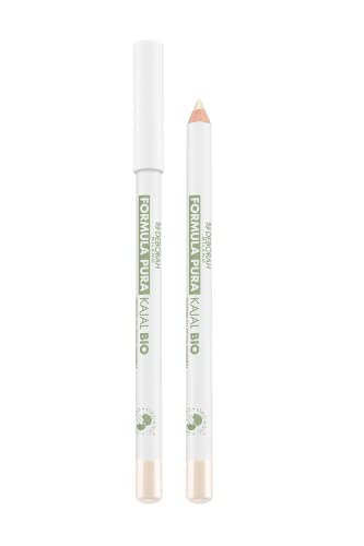Deborah Milano Bleistift Kajal Augen BIO Formula Pura - Farbe: Weiß Nr. 4 - hohe Verträglichkeit, für empfindliche Augen mit 100% natürlichen Inhaltsstoffen von DEBORAH