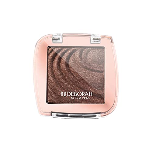 Deborah Milano Color Lovers Eyeshadow Deep Brown Nr. 8 - Intensiv und Superpigmentiert von DEBORAH