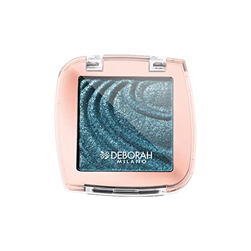 Deborah Milano Color Lovers Lidschatten – Peacock Green Nr. 7 – Intensiv und Superpigmentiert von DEBORAH