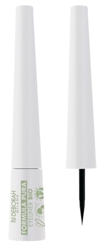 Deborah Milano Eyeliner Precisione Pure Bio-Formel, hohe Verträglichkeit ohne Parabene, intensives Finish mit langem Halt, kein Transfer, ultra-präzise und sanft zu den Augen, Braun, 2,5 ml Deborah Milano Eyeliner Precisione Pure Bio-Formel, hohe Verträglichkeit ohne Parabene, intensives Finish mit langem Halt, kein Transfer, ultra-präzise und sanft zu den Augen, Braun, 2,5 ml von DEBORAH