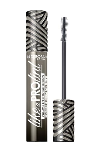 Deborah Milano Like a Pro TINT Mascara, halbpermanente Wimpernfarbe, extra Volumen und unendliche Länge, Extension-Effekt, 13 ml von DEBORAH