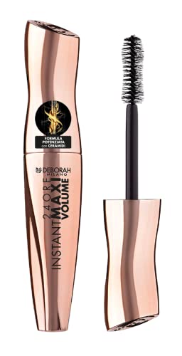 Deborah Milano - Mascara 24 Stunden Instant Maxi Volumen mit Keramiden, 12 ml von Deborah Milano