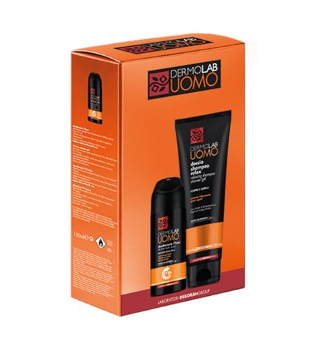 Dermolab Herren Shampoo Relax 250 ml + Deodorant Spray 72 Stunden 150 ml von DERMOLAB
