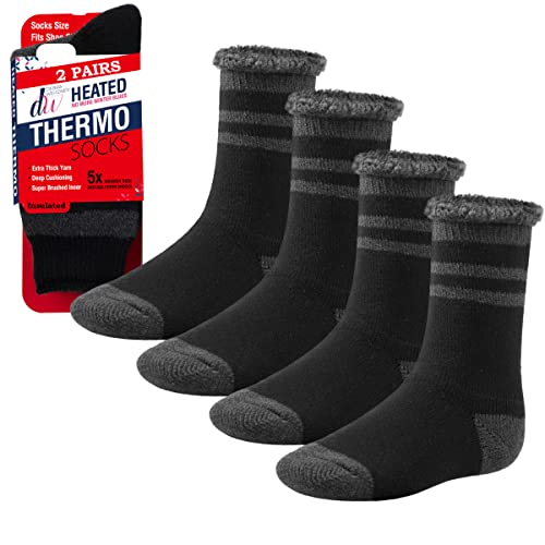 Debra Weitzner 2 Pack Thermal Socks For Men and Women Insulated Winter Socks for Extreme Cold Weathers von DEBRA WEITZNER