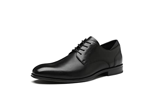 DECARSDZ Klassische formelle Oxford-Schnürschuhe für Herren, Schwarz, 47 EU von DECARSDZ