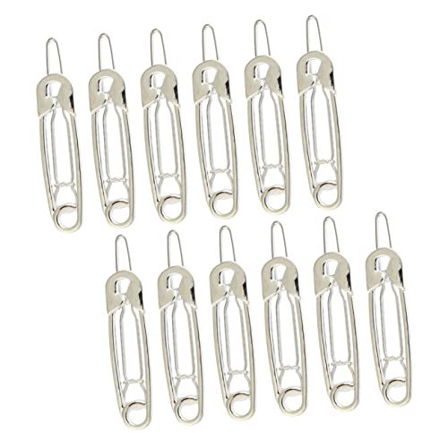 DECHOUS 12st Haarnadel Haarschmuck Für Damen Frauen Haarspange Haarspangen Gothic-schnappclip Haarklammern Aus Metall Haarklammern Mit Sicherheitsnadel Kind Legierung Ausgabekarte Stift von DECHOUS