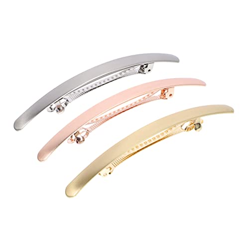 DECHOUS 6er Set Automatische Haarspangen Für Damen - Stilvolle Pferdeschwanz-Hersteller in Gold Silber Und Roségold – Ideal Für Tägliches Styling Und Besondere Anlässe von DECHOUS