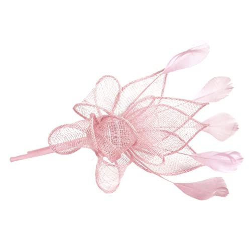 DECHOUS Fascinator Hut Mit Kamm Und Clip Für Tea Party Vintage Haarschmuck Für Frauen Und Mädchen Elegantes Accessoire Für Hochzeiten Und Besondere Anlässe Vielseitig Einsetzbar von DECHOUS