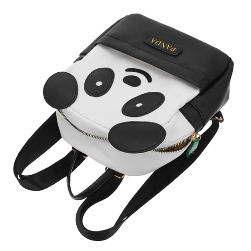 DECHOUS Panda-Muster Rucksack Für Jungen Und Mädchen Cartoon-Schultertasche Schulrucksack Mit Reiserucksack-Funktion Schlicht Und Modisch Aus Hochwertigem Material Verstellbare Schultergur von DECHOUS