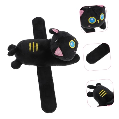 DECHOUS Plüsch Katzen Slap Armband Weiches Cartoon Tier Handgelenkband Bequem und Langlebig Leichte Stofftier Handgelenkdeko für Party und Teilig von DECHOUS
