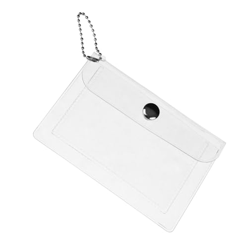 DECHOUS Klein Transparent Und Multifunktionale Transparente Geldbörse Für Münzen Schlüssel Und Karten Für Damen Und Unterwegs von DECHOUS