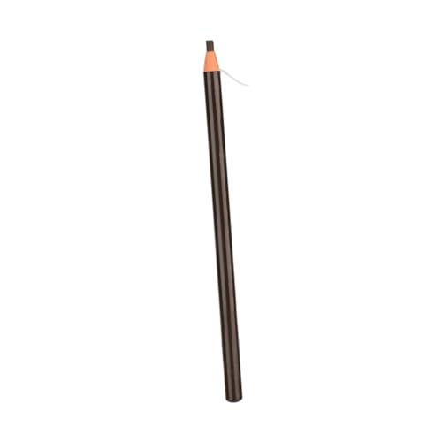 DECHOUS Wasserfester Augenbrauenstift Dark Tear Charcoal Makeup Schwarz Tragbare Augenbrauenstifte Brauenmarkierungsstifte Augenbrauenpinsel Für Frauen Augenbrauen Microblading Stift von DECHOUS