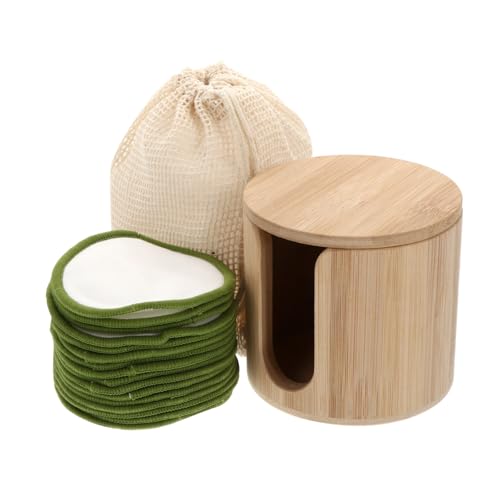 DECOMELODY Gesichtsreinigungs-puff-set 18-teilig Wiederverwendbare Make-up-entferner-pads Sanft Zur Haut von DECOMELODY