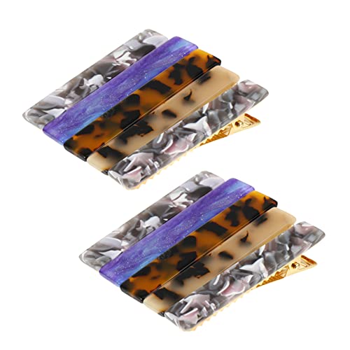 DECOMELODY 10 Stück Teiliges Acetat Haarspangen Damen Tortoise Shell Haarklammern Mittelgroß Glatt für Dickes und Dünnes Haar Vielseitig für Alltag Arbeit Party und Reisen Geeignet von DECOMELODY