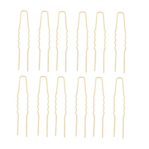 DECOMELODY 100 Stück Kleine Wellenförmige Haarnadeln aus Metall Langlebiges Haarspangen material für DIY Haarschmuck Modische Haarclips für Damen Vielseitiger Kopfschmuck für Alltag und von DECOMELODY