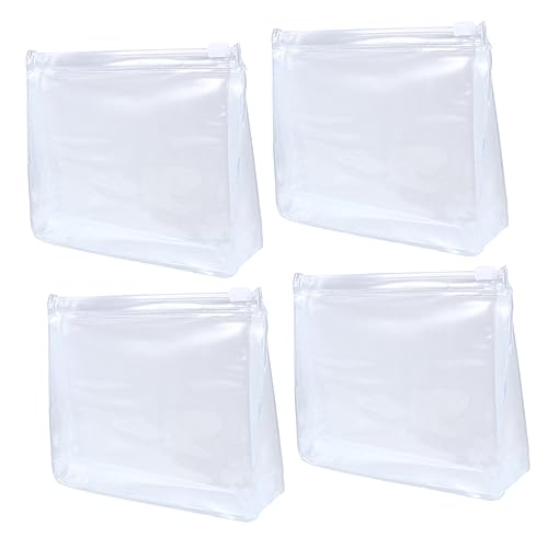 DECOMELODY 10stücke Teiliges Set Transparenter Kosmetischer Aufbewahrungstaschen Mit Reißverschluss Tragbare Und wasserdichte Make-up-Organizer Für Und Toilettenartikel von DECOMELODY