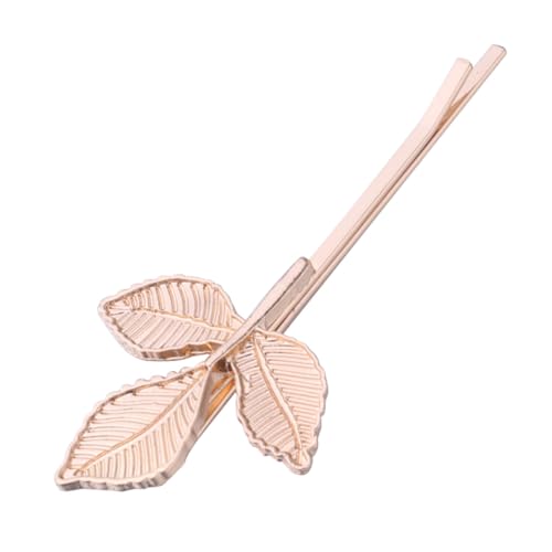 DECOMELODY 12 Stück Teiliges Haarnadeln mit Perlen und Legierungs blattdesign Stilvolle Haarspangen mit Zweigform für Damen und Mädchen Vielseitiger Haarschmuck für Party und Hochzeit von DECOMELODY
