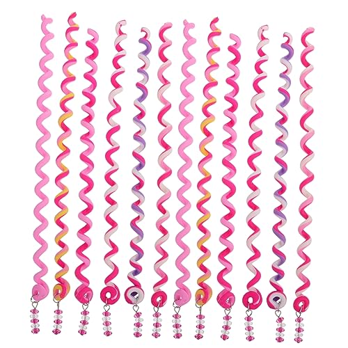 DECOMELODY 12stücke Haarspirale Zum Zopfdrehen Kopfschmuck Für Mädchen Und Haarschmuck Aus Hochwertigem Material Praktisches Haarstyling-tool Für Party Und Feiertage von DECOMELODY