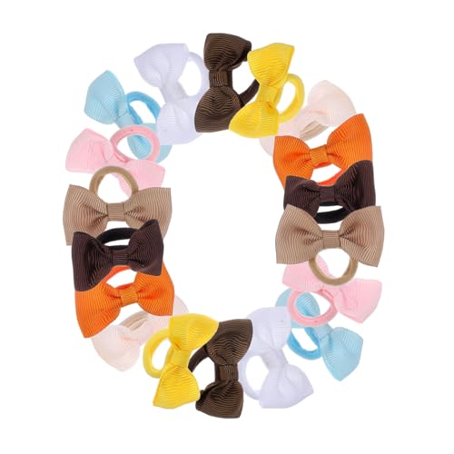 DECOMELODY 18 Stück Teiliges Haargummi für Kleine Mädchen mit Elastischen Nylon Schleifen Bunte Ponytail Halter Weiche Haarschleifen als Niedliche Haarschmuck Accessoires für Alltag Party DECOMELODY 18 Stück Teiliges Haargummi für Kleine Mädchen mit Elastischen Nylon Schleifen Bunte Ponytail Halter Weiche Haarschleifen als Niedliche Haarschmuck Accessoires für Alltag Party von DECOMELODY