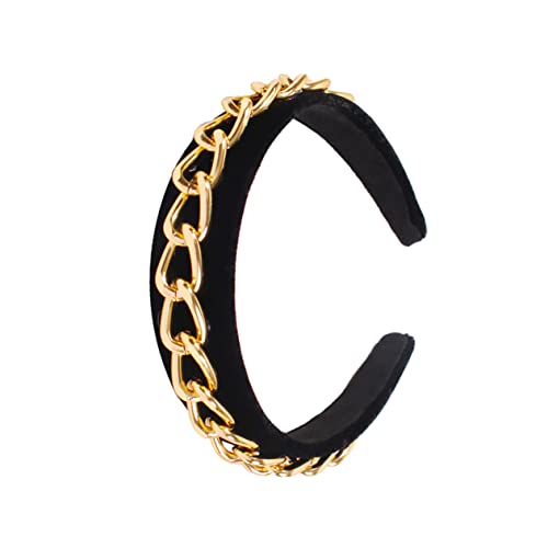 DECOMELODY Kette Design Haarband Für Mädchen Mit Anti-rutsch Kopfbedeckung Für Täglichen Gebrauch Und Party Anlässe Verarbeitung Und Schöne Farbe von DECOMELODY