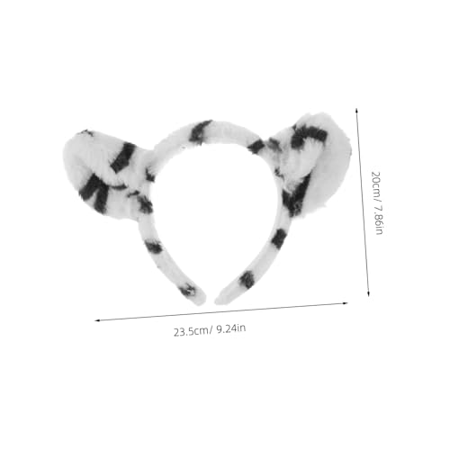 DECOMELODY 1stück Kostüm Haarreifen Tigerohren Für Süßes Stirnband Für Fasching Karneval Und Kostümpartys Bequemes Und Niedliches Accessoire Für Mottopartys Und Rollenspiele von DECOMELODY