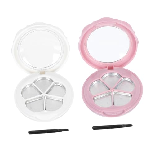 DECOMELODY Einfache Make-up Organizer Fach Lidschatten Lippenstift Lagerung Box Für Reise Farbe von DECOMELODY