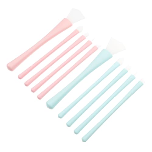 DECOMELODY 2 Sätze Silikon Make up Pinsel mit Eyeliner Lippenpinsel Ergonomische Beauty Brush für Präzises Auftragen von Lippenstift Lipgloss und Eyeliner Hygienisch und Einfach zu Reinigen DECOMELODY 2 Sätze Silikon Make up Pinsel mit Eyeliner Lippenpinsel Ergonomische Beauty Brush für Präzises Auftragen von Lippenstift Lipgloss und Eyeliner Hygienisch und Einfach zu Reinigen von DECOMELODY