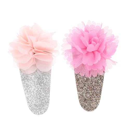 DECOMELODY 2stücke Flamingo Haarspange Für Mädchen Haarnadel Mit Flamingo-motiv Rosa Und Modisches Haar-accessoire Für Junge Mädchen Und Jugendliche Passt Frisur von DECOMELODY