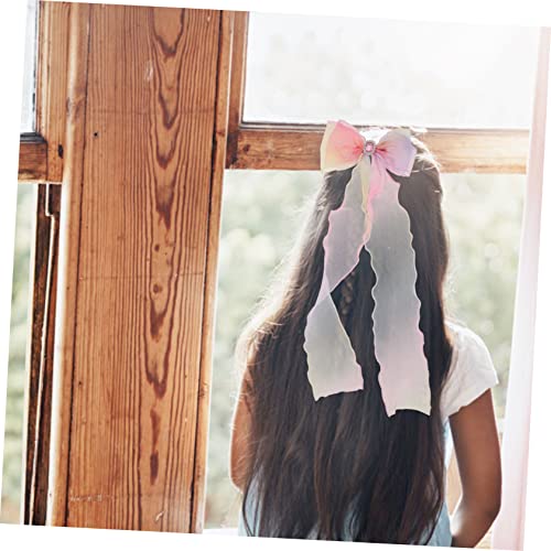 DECOMELODY 2 Stück Haarschleifen Haarspangen mit Schleifen Design für Mädchen Süße Haarschmuck Accessoires Leichte und Komfortable Clips Geschenkidee für Geburtstag und Weihnachten von DECOMELODY