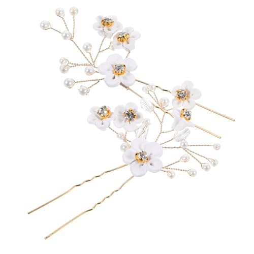 DECOMELODY 2 Stück Hochzeits Haarspangen für Damen Goldene Braut Haaraccessoires mit Strass und Perlen für Stilvolle Hochzeitsfrisuren und Besondere Anlässe DECOMELODY 2 Stück Hochzeits Haarspangen für Damen Goldene Braut Haaraccessoires mit Strass und Perlen für Stilvolle Hochzeitsfrisuren und Besondere Anlässe von DECOMELODY