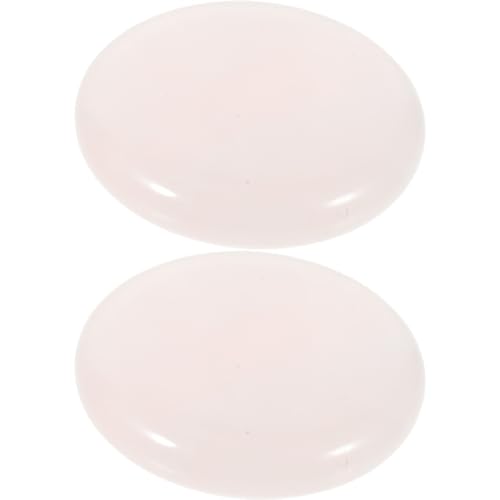 DECOMELODY 2 Stück Lash Tray Organizer aus Glattem Jade material Kompakte Eyelash Extension Pads Langlebiger Lash Holder für Präzises Wimpernkleber auftragen bei Wimpernverlängerung von DECOMELODY