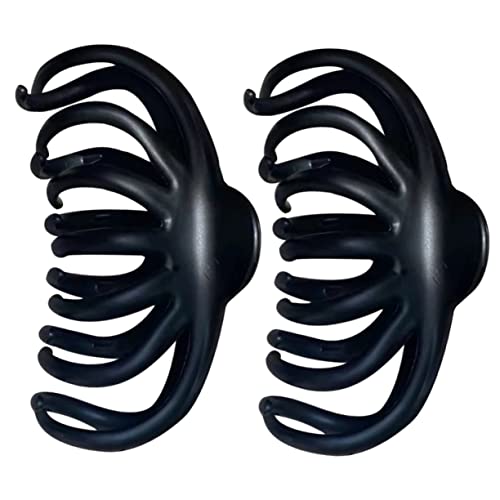 DECOMELODY 2 Stück Retro Haarklammern für Damen Große Haarkralle aus Hochwertigem Material Haaraccessoires für Hochsteckfrisuren und Besondere Anlässe von DECOMELODY