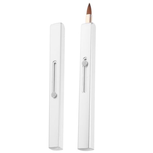 DECOMELODY 2 Stück Teiliges Einziehbares Lippen Make Up Pinsel mit Kappe Weiche Hautfreundliche Lip Brush und Lip Gloss Applicator für Präzises Auftragen von Lippenstift und Concealer DECOMELODY 2 Stück Teiliges Einziehbares Lippen Make Up Pinsel mit Kappe Weiche Hautfreundliche Lip Brush und Lip Gloss Applicator für Präzises Auftragen von Lippenstift und Concealer von DECOMELODY