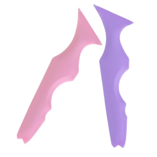 DECOMELODY 2 Stück Teiliges Silikon Eyeliner Schablonen Weiche Hautschonende Make Up Hilfsmittel für Präzises Augen Make Up Langlebig Elastisch Ergonomisch Gestaltet Geeignet für Anfänger von DECOMELODY