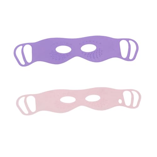 DECOMELODY 2 Stück Wiederverwendbare Augenmasken mit Ergonomischem Design Punktuelle Massage zur Linderung von Augenringen und Trockenheit Leicht und Tragbar für Damen und Herren von DECOMELODY