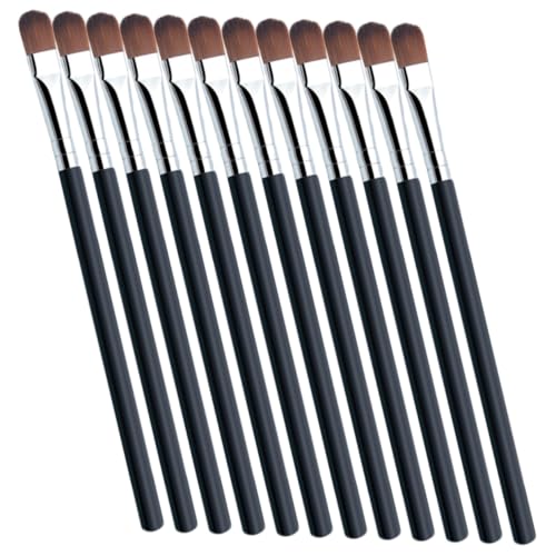 DECOMELODY 25 Stück Teiliges Make Up Pinsel Leicht und Tragbar Weiche Borsten Vielseitig für Concealer Augenbrauen und Lidschatten Geeignet für Damen Praktische Kosmetikwerkzeuge für Alltag von DECOMELODY