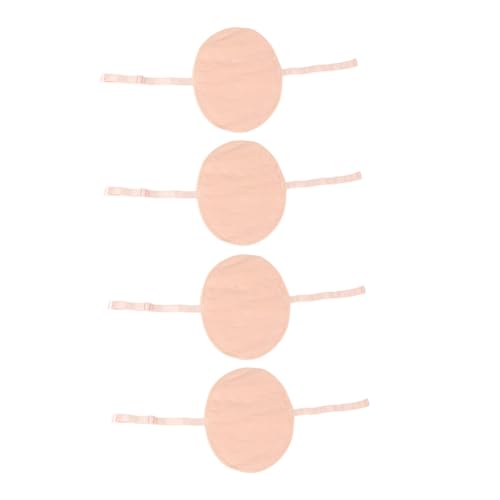 DECOMELODY 2Paare Baumwoll Schweißkissen für Achseln Antitranspirant Unterarm Pads zur Schweißabsorption für Herren und Damen Komfortabel und Hygienisch Selbstklebend von DECOMELODY