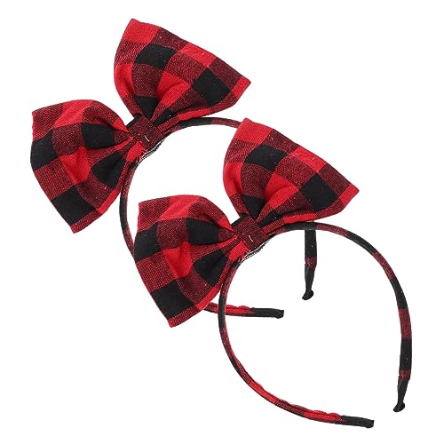 DECOMELODY 2stücke Bowknot Stirnbänder Junge Mädchen Party Haarschmuck Entzückender Kopfschmuck Für Mädchen Fein Verarbeitet Mit Schleifen-design Für Fotos Und Festivals von DECOMELODY