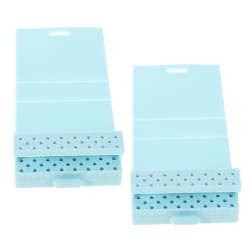 DECOMELODY 2Stücke Multifunktionale Nagelbohrer Halterung Robuster Organizer für Nagelwerkzeuge Verstellbar und Platzsparend für Maniküre und Pediküre im Salon Design von DECOMELODY